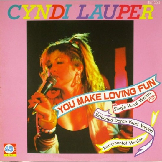 Пластинка Cyndi Lauper You Make Loving Fun (45 RPM)